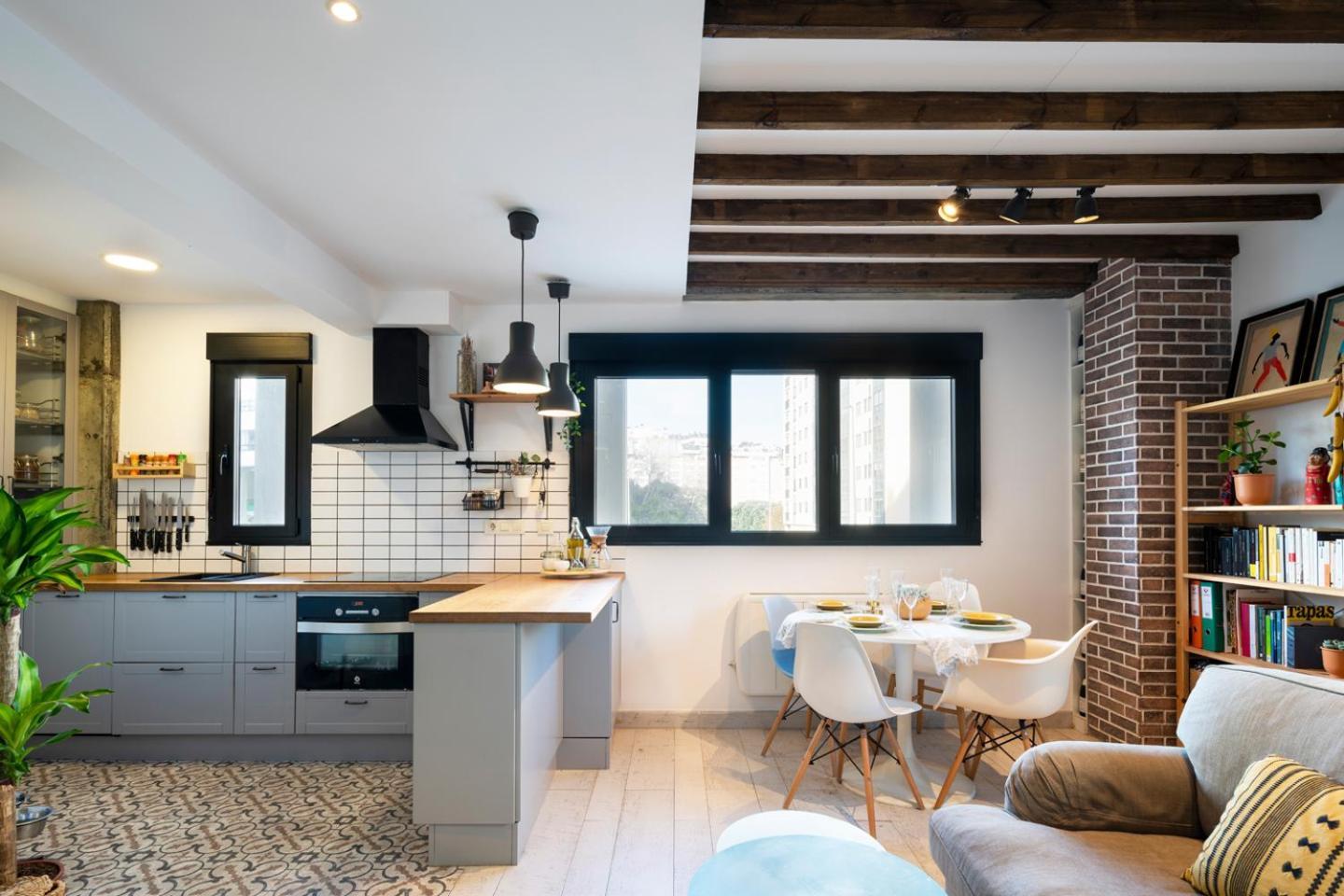 Duplex De Diseno Cerca De Riazor Apartment A Coruna Luaran gambar